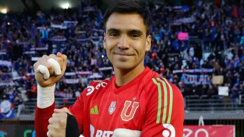 Cristopher Toselli regresó hoy a los entrenamientos en la U.
