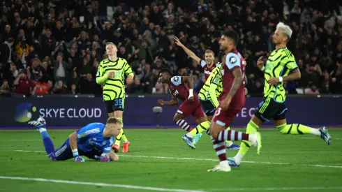 Arsenal quedó eliminado de la Carabao Cup a manos del West Ham United.
