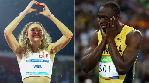 Martina Weil y Usain Bolt, unidos por la... ¿genética?

