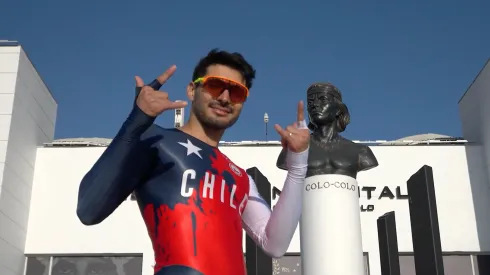 Silva es patinador de Colo Colo y el Team Chile
