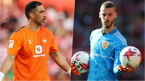 Claudio Bravo y David de Gea pueden reunirse en el Betis en 2024.
