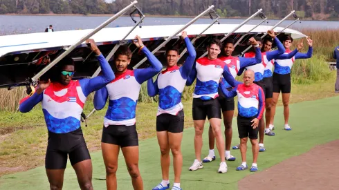 Tres integrantes del equipo de remo cubano desaparecieron. 
