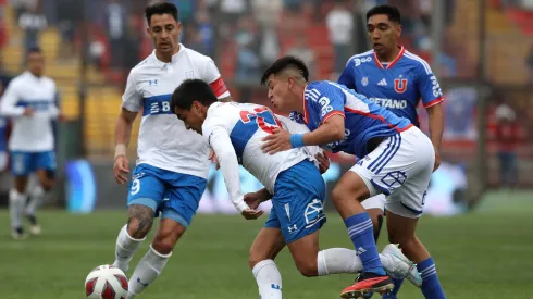 Los dos formados en la U fueron aplaudidos por los hinchas.
