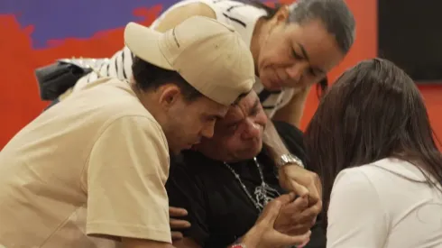 Luis Díaz se reunió con su familia y sus padres
