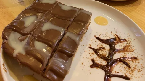 Receta de marquesa de chocolate.
