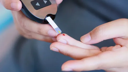 Prueba de glucosa en sangre para la diabetes
