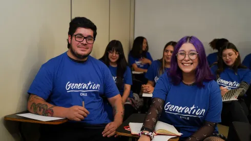 Generation Chile ofrece 80 cupos para capacitarse y trabajar en tecnología.
