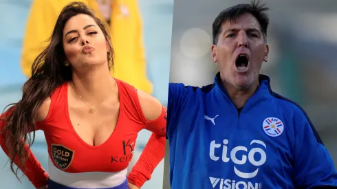 Larissa Riquelme recordó lo que fue el paso de Berizzo por Paraguay.
