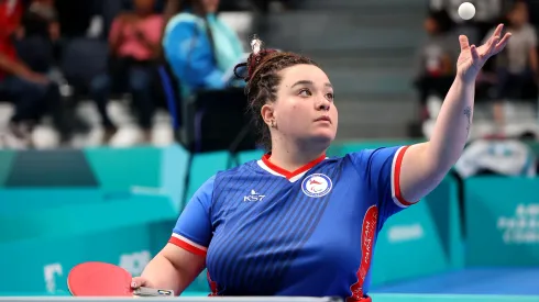 Tamara Leonelli lidera al Team ParaChile en el tenis de mesa en Santiago 2023.
