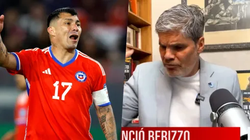 “Hoy Medel se vio bien, pero porque atacaban con uno”.
