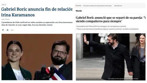 Tras término de Presidente Boric con Karamanos: ¿Qué dicen los medios?
