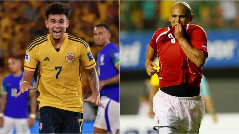 Luis Díaz y Humberto Suazo, dos que saben de hacerle goles a Brasil.
