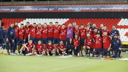 La Roja tuvo su último entrenamiento en Ecuador.
