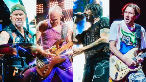 Así fue el increíble concierto de Red Hot Chili Peppers en Chile. 
