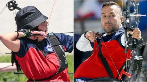 Mariela López y Víctor Saiz, los nuevos medallistas de Chile en Santiago 2023.
