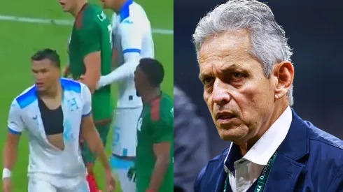 Reinaldo Rueda no escondió su molestia por el arbitraje en el partido que Honduras perdió por penales ante México. 
