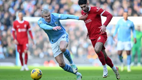 Erling Haaland marcó el gol del Manchester City, pero Liverpool logró llevarse un empate sobre la hora.
