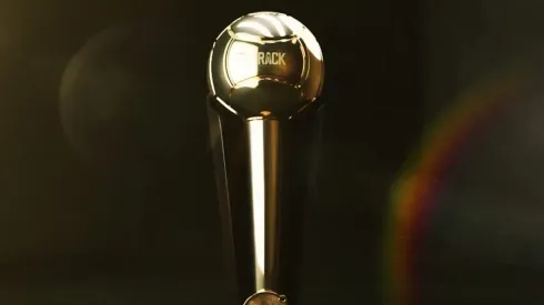 El trofeo que se le entrega a los ganadores de la Gala Crack de TNT Sports.
