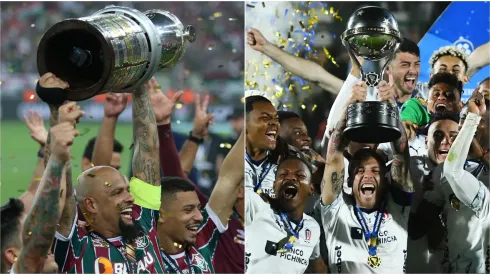 Fluminense y Liga de Quito, los recientes campeones de Libertadores y Sudamericana.
