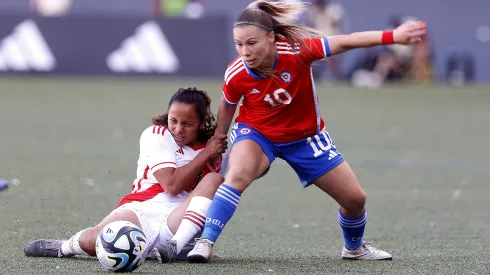 Triunfo de Chile contra Perú en La Florida.
