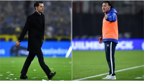 Fernando Gago y Gabriel Milito, los preferidos en la U para ser el nuevo entrenador. 
