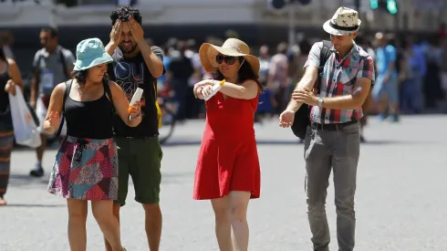 Calor extremo en Santiago
