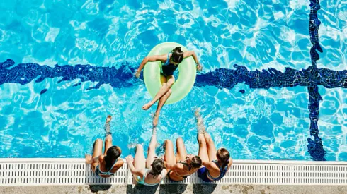 Piscinas públicas en Santiago
