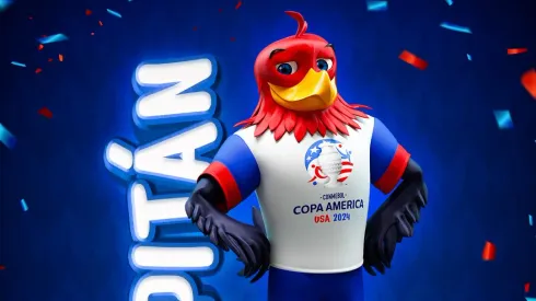 Capitán es el nombre de la mascota para la Copa América que se realizará el próximo año en Estados Unidos.
