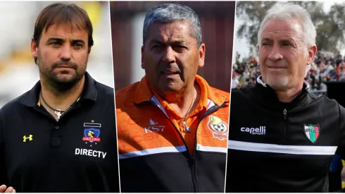 Los tres candidatos a la banca de Colo Colo de Yeyo Inostroza.
