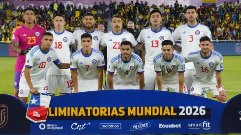 Esta fue la formación de Chile para su último partido ante Ecuador por las Eliminatorias Sudamericanas al Mundial del 2026.
