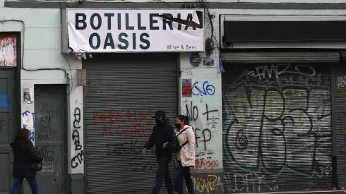 Botillería cerrada
