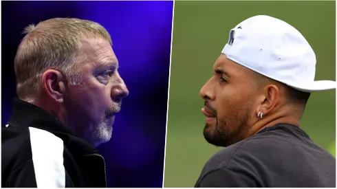 Becker y Kyrgios se han cruzado en más de una ocasión. Buena no se tienen.
