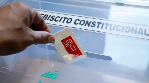 Votaciones para el Plebiscito Constitucional en el Colegio Nacional
