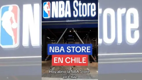 La NBA Store abrió a medidados del mes de diciembre en el Mall Plaza Vespucio.
