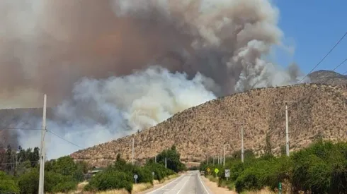 Emergencia por incendio forestal
