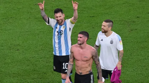 Lionel Messi y Alejandro Gómez, protagonistas de escándalo en Argentina.
