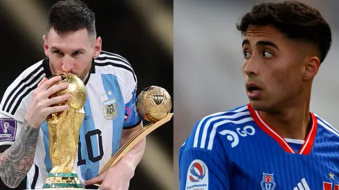 ¿Lionel Messi y Lucas Assadi juntos? Sí: en el análisis que hizo Nicolás Córdova del jugador de U. de Chile. 
