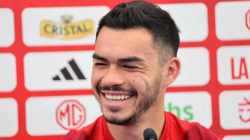 Gabriel Suazo es de sonrisa fácil.
