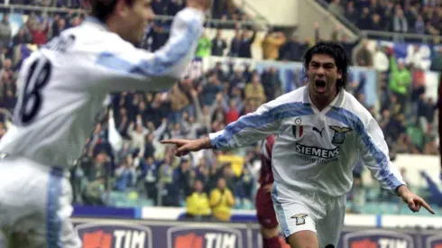 Marcelo Salas jugó en la Lazio entre el 98 y el 2001.
