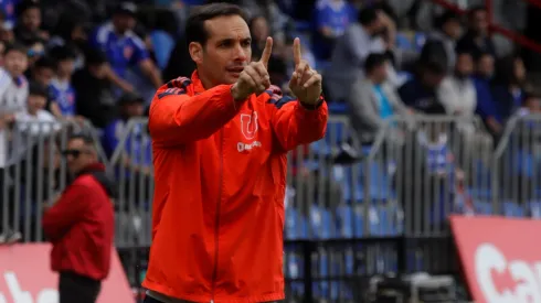 Sebastián Miranda fue técnico interino en Universidad de Chile el 2022.
