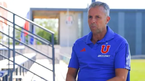 El entrenador de la U busca sacarlos a flote.
