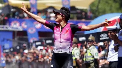 Bárbara Riveros consiguió el tercer lugar en el Ironman de Pucón.
