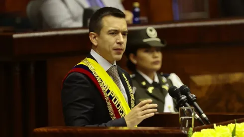 Presidente de Ecuador, Daniel Noboa.
