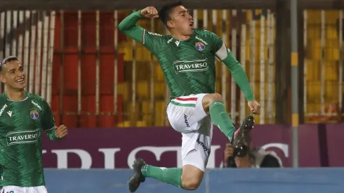 Osvaldo Bosso celebra su gol contra la UC
