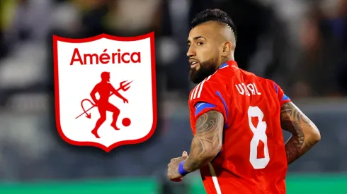 Vidal mandó su contraoferta al América de Cali. 
