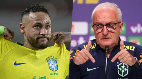 Dorival dejó en veremos la presencia de Neymar en su equipo.
