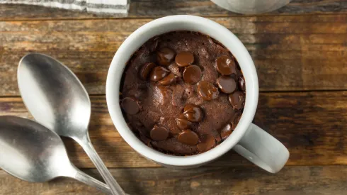 Brownie en taza
