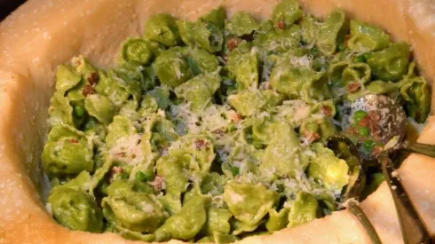 Deliciosa receta de pesto de albahaca.
