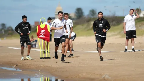 Los albos han trabajado en arena y un bosque en Uruguay.
