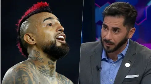 Vidal mandó un recado a Johnny Herrera quien duda de su condición física
